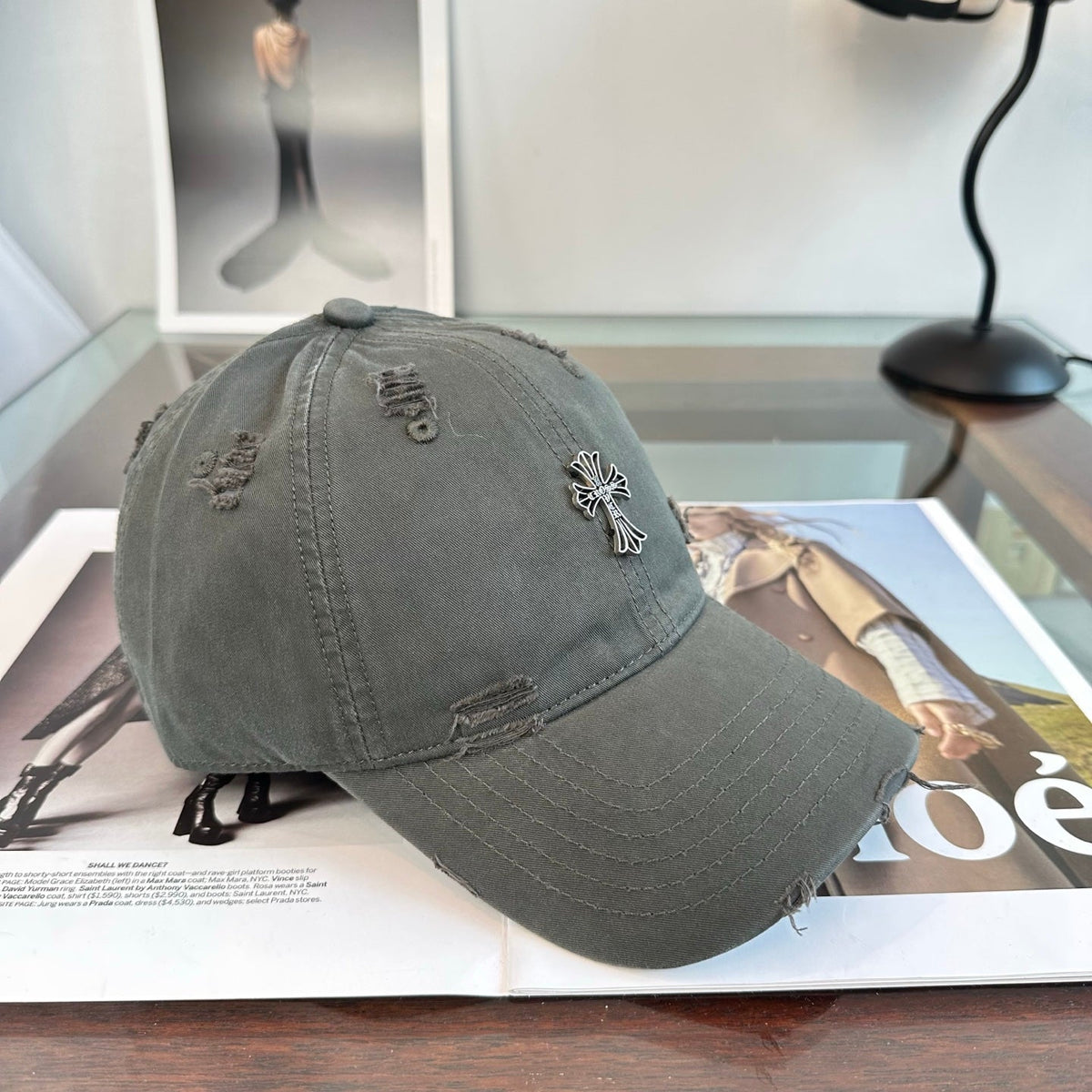 Chrome Hearts Cross Baseball Cap